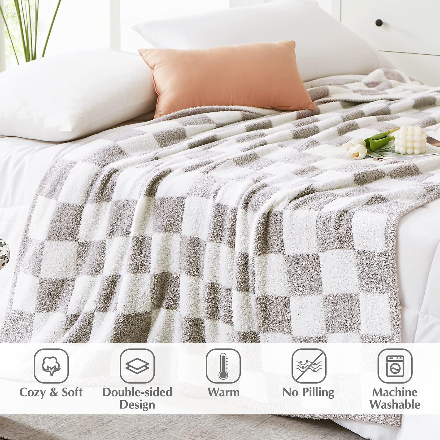 Detalle 2 de Wrensonge Knitted Throw Blanket, 50 x 70 in