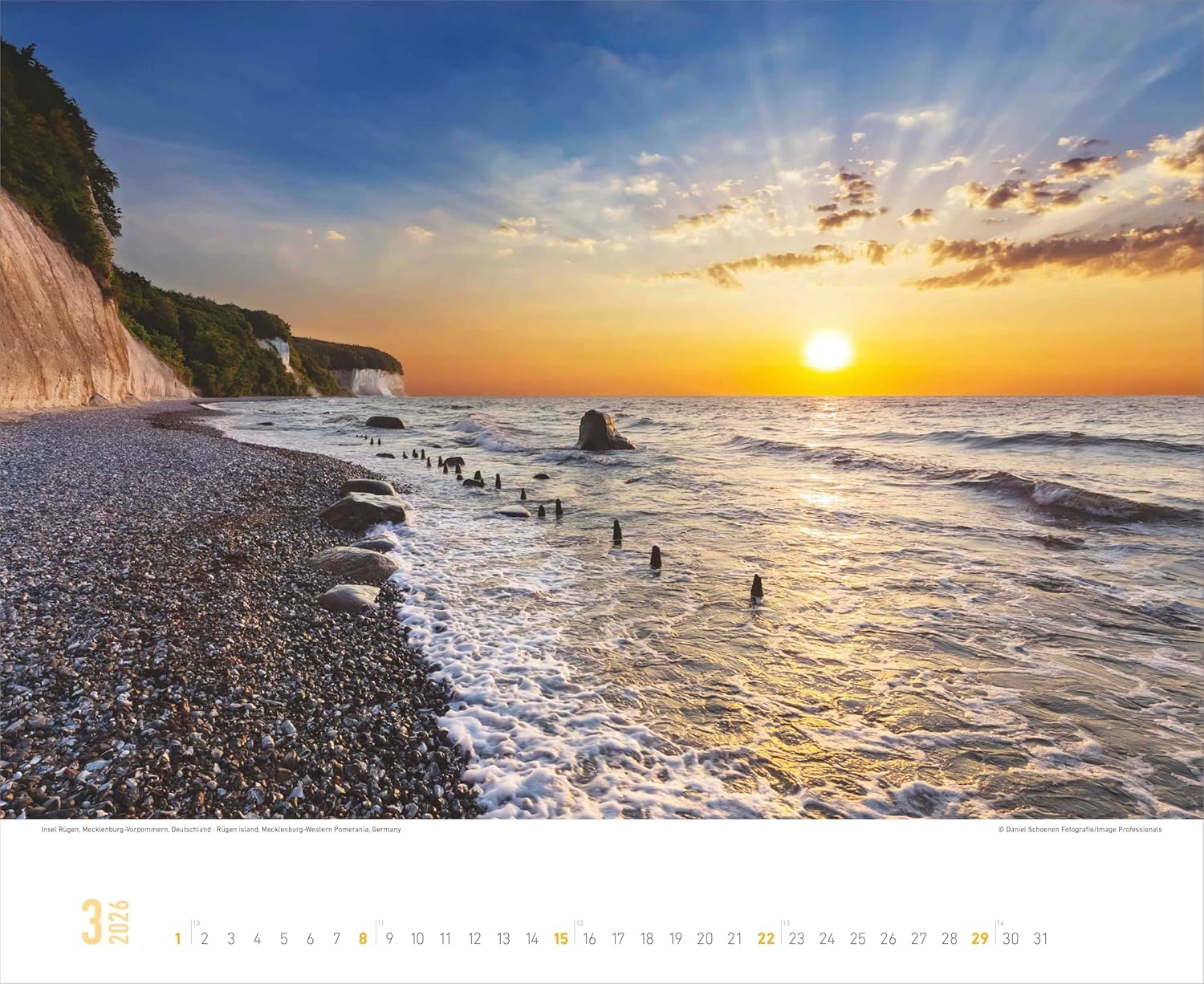 Thumbnail 4 de ALPHA EDITION Meer 2026 Wandkalender (52×42,5 cm) mit Ozeanmotiven – FSC-zertifiziert