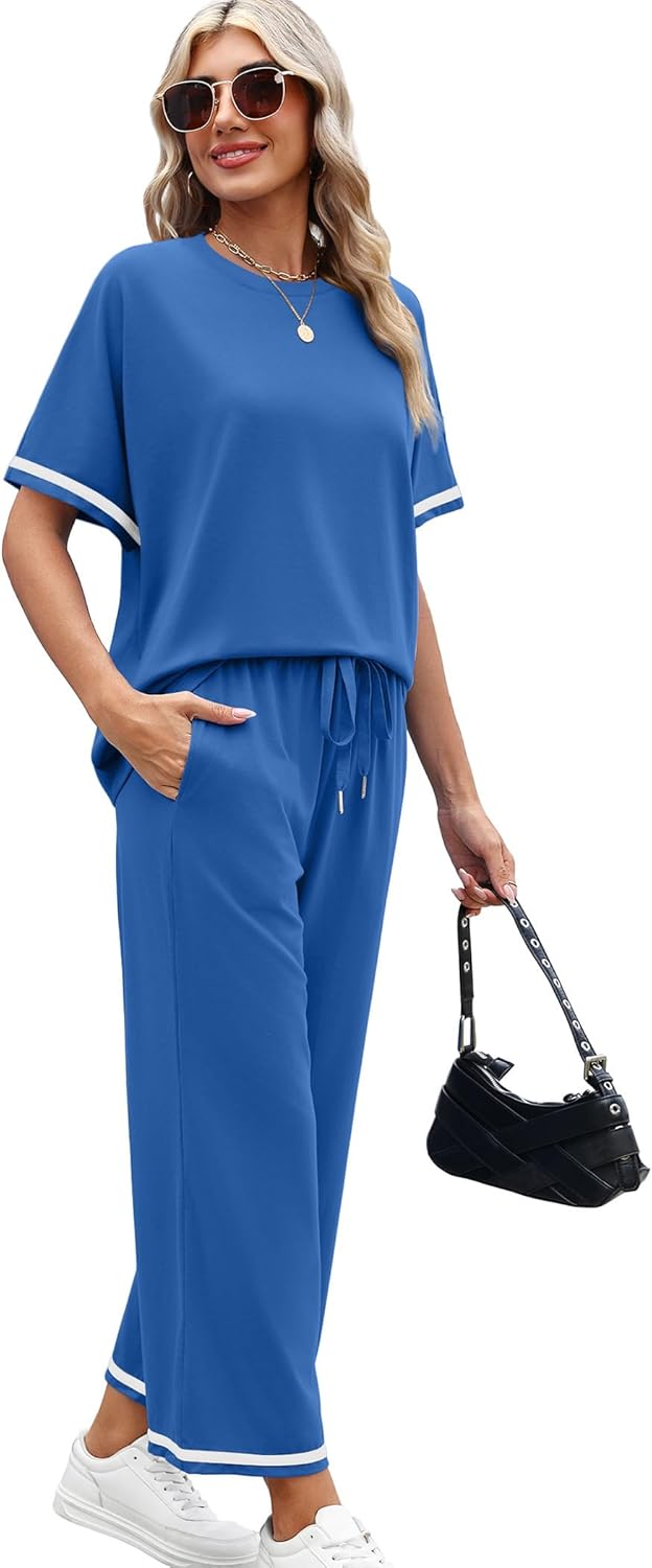 Thumbnail 2 de Sampeel 2 Piece Sets for Women: Casual Summer Lounge Set with Pockets