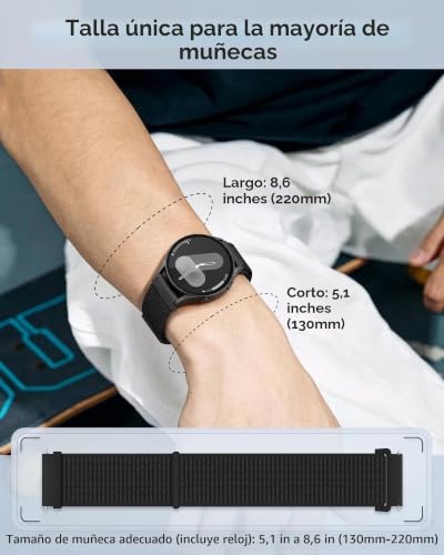 Thumbnail 2 de Higgs Correa 22mm Nylon para Xiaomi Redmi Watch 5 Active / 5 Lite