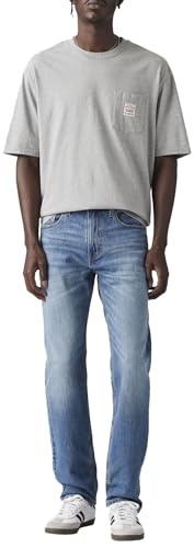 Detalle de Levi's Herren 502 Taper Jeans – Come Closer (33W / 32L)
