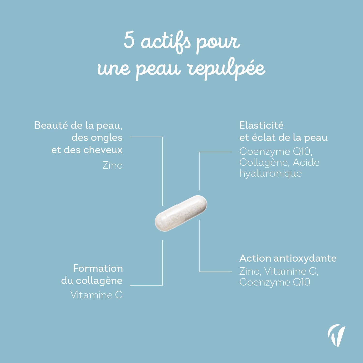 Thumbnail 3 de Collagène Marin + Acide Hyaluronique - 120 gélules, Vitavea