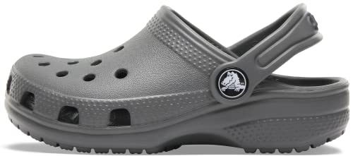 Detalle de Crocs Unisex Kids Classic Clog TClog in Slate Grey (9 UK Child)