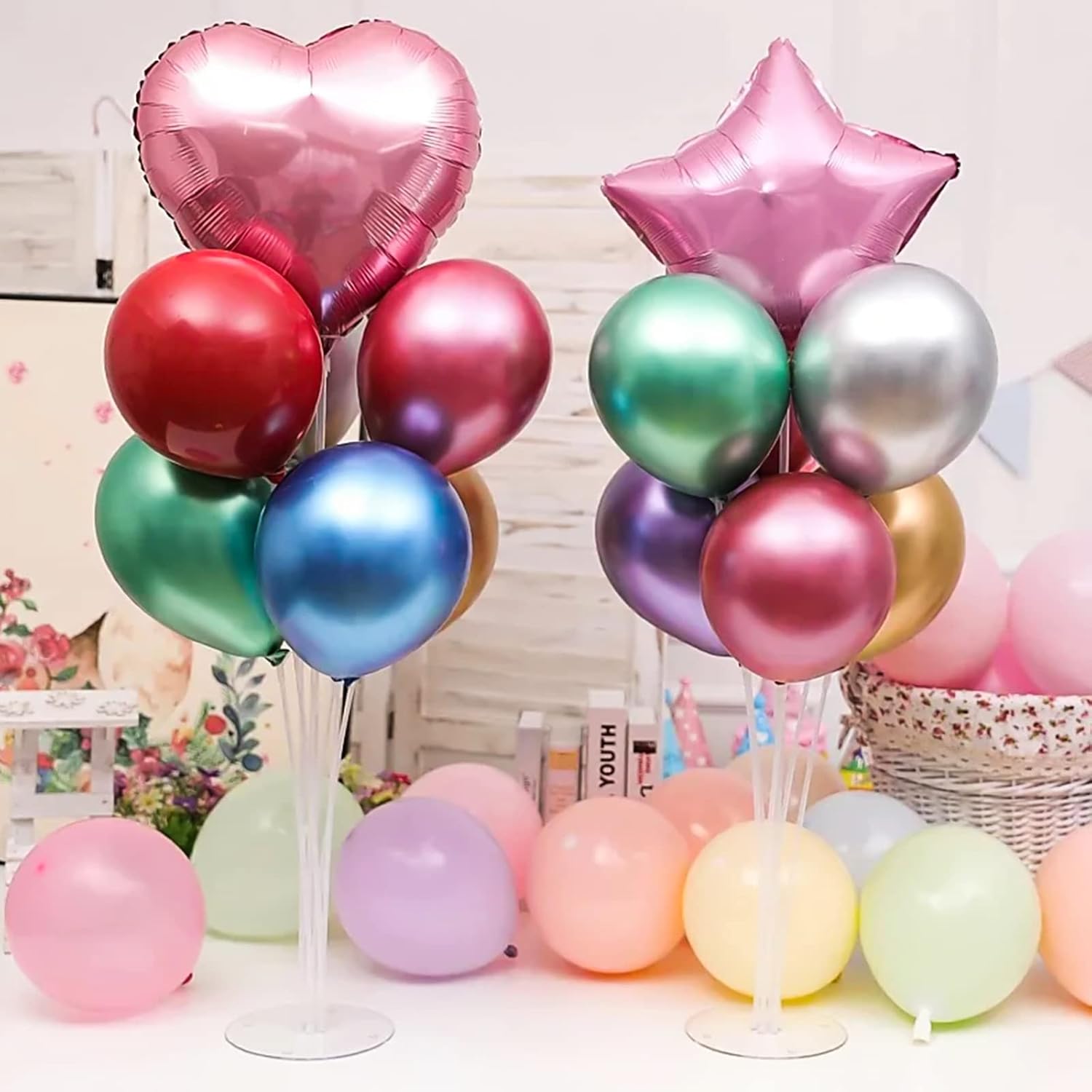 Thumbnail 6 de Voircoloria Balloon Stand Kit 4 Sets ๐