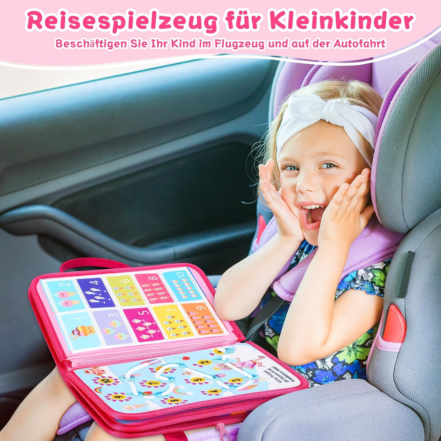 Detalle de Uilfsur Busy Board Eiscreme ab 1 Jahr