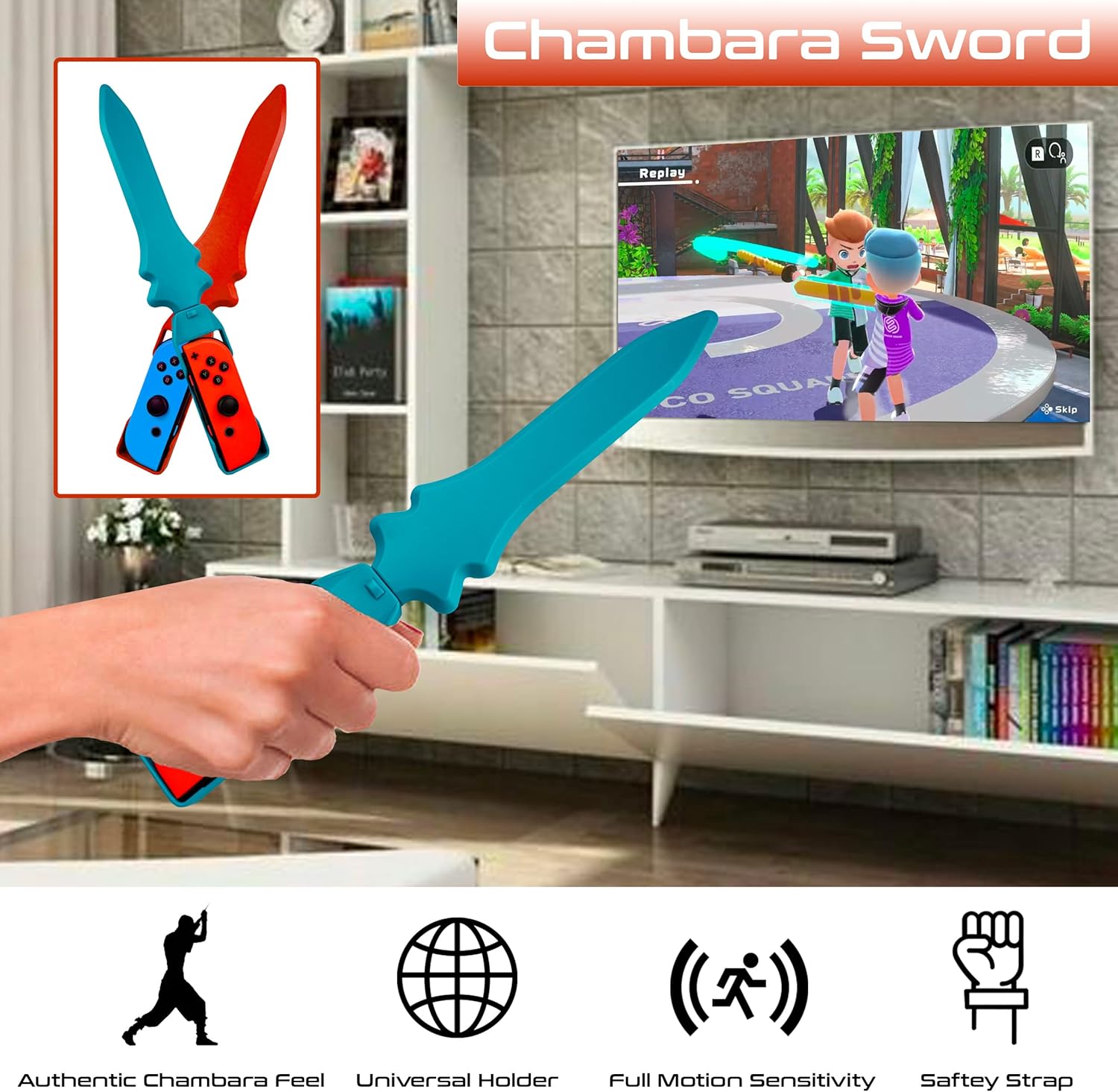 Thumbnail 2 de Orzly Switch Sports Pack: Accesorios para Juegos Deportivos