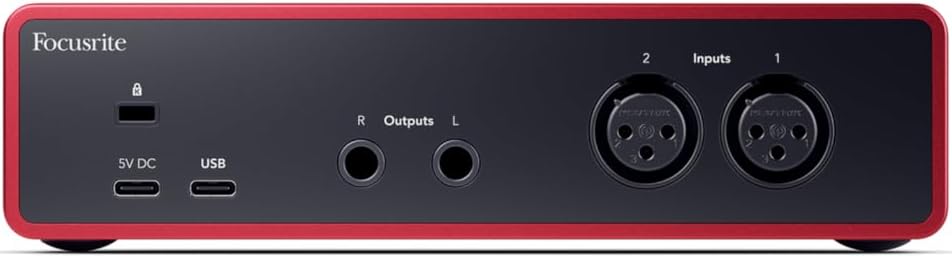 Detalle de Focusrite Scarlett 2i2 4th Gen USB-C Audio Interface