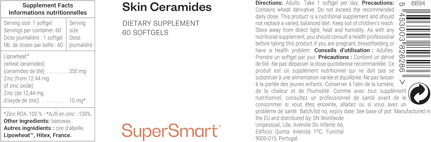 Thumbnail 1 de Skin Ceramides Lipowheat™ – Améliore l’éclat et l’hydratation de la peau avec céramides et zinc