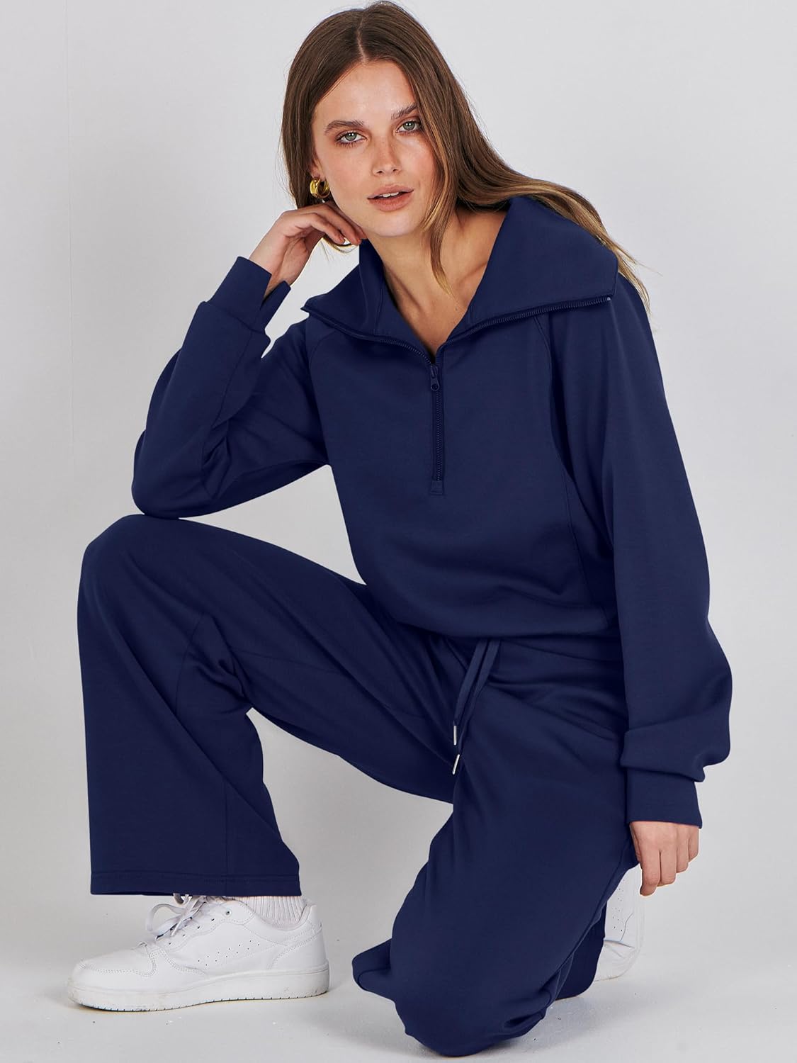Thumbnail 6 de ANRABESS 2 Piece Lounge Set for Fall