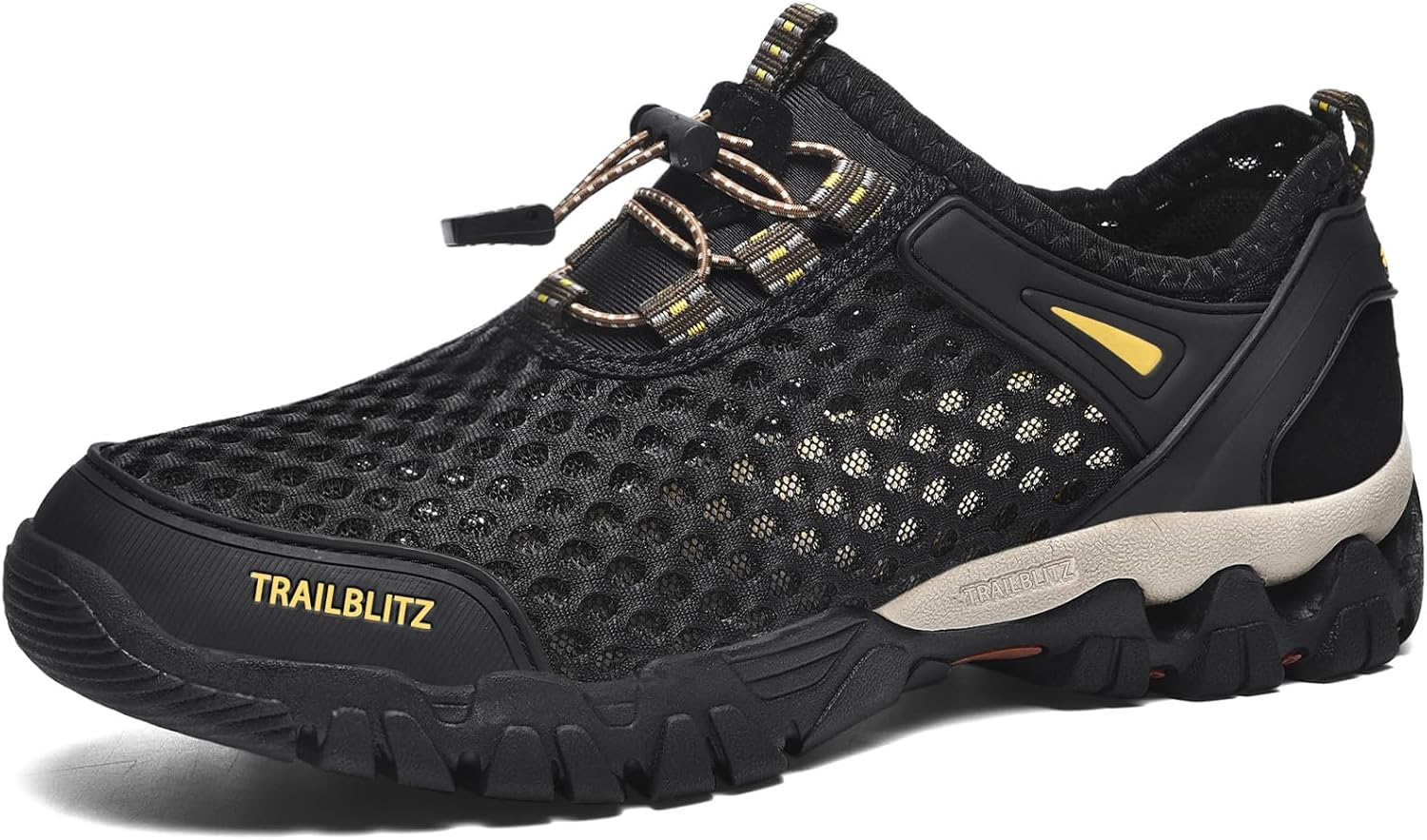 Detalle de TRAILBLITZ Water Shoes for Men — Aqua Beach Swim Shoes for Pool and Coastal Use