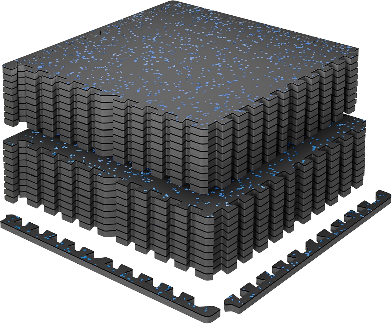 Detalle de SUPERJARE 0.79" Extra-Thick Exercise Mats for Home Gym ๐ท