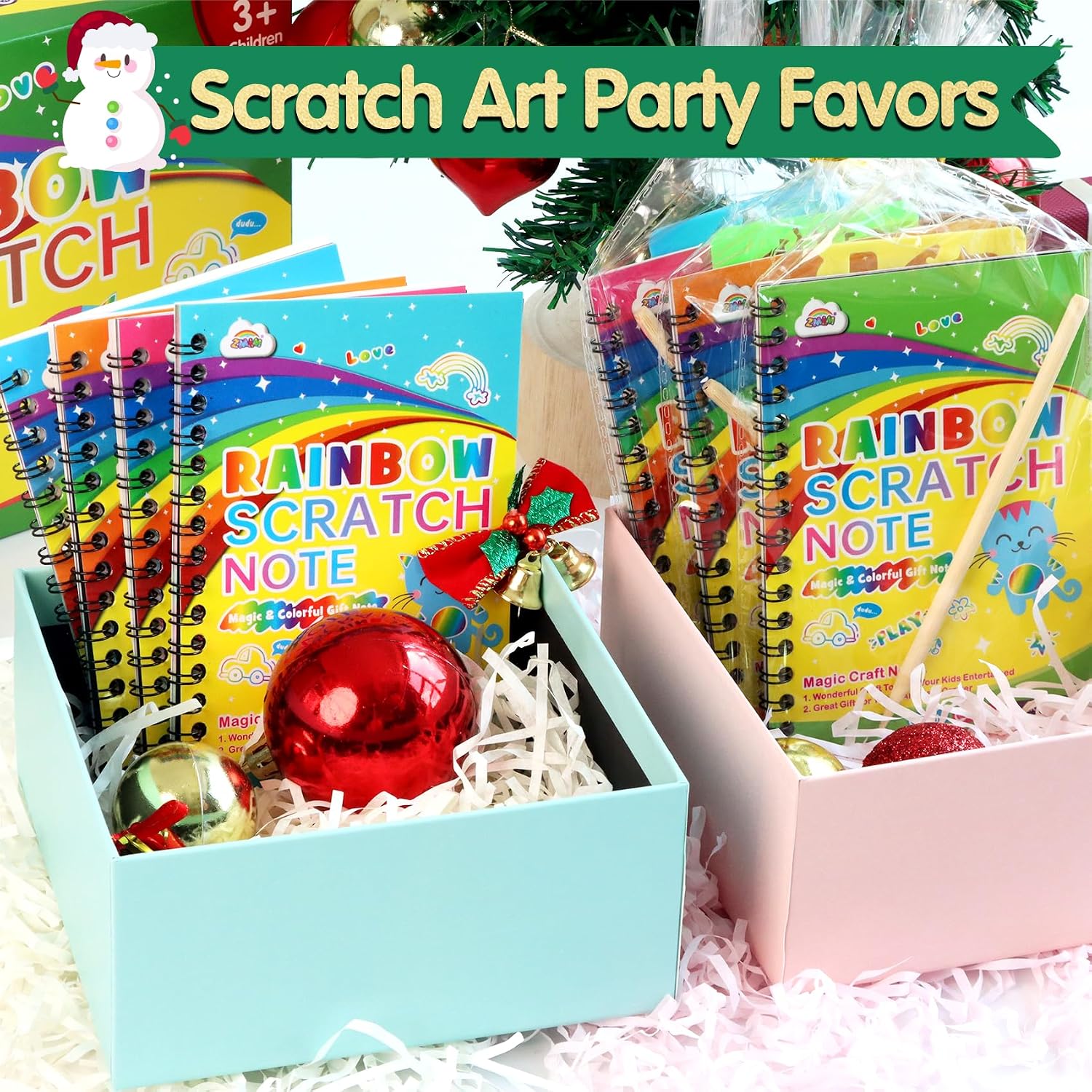 Thumbnail 4 de ZMLM Party Bag Fillers Scratch Art 36 Pack