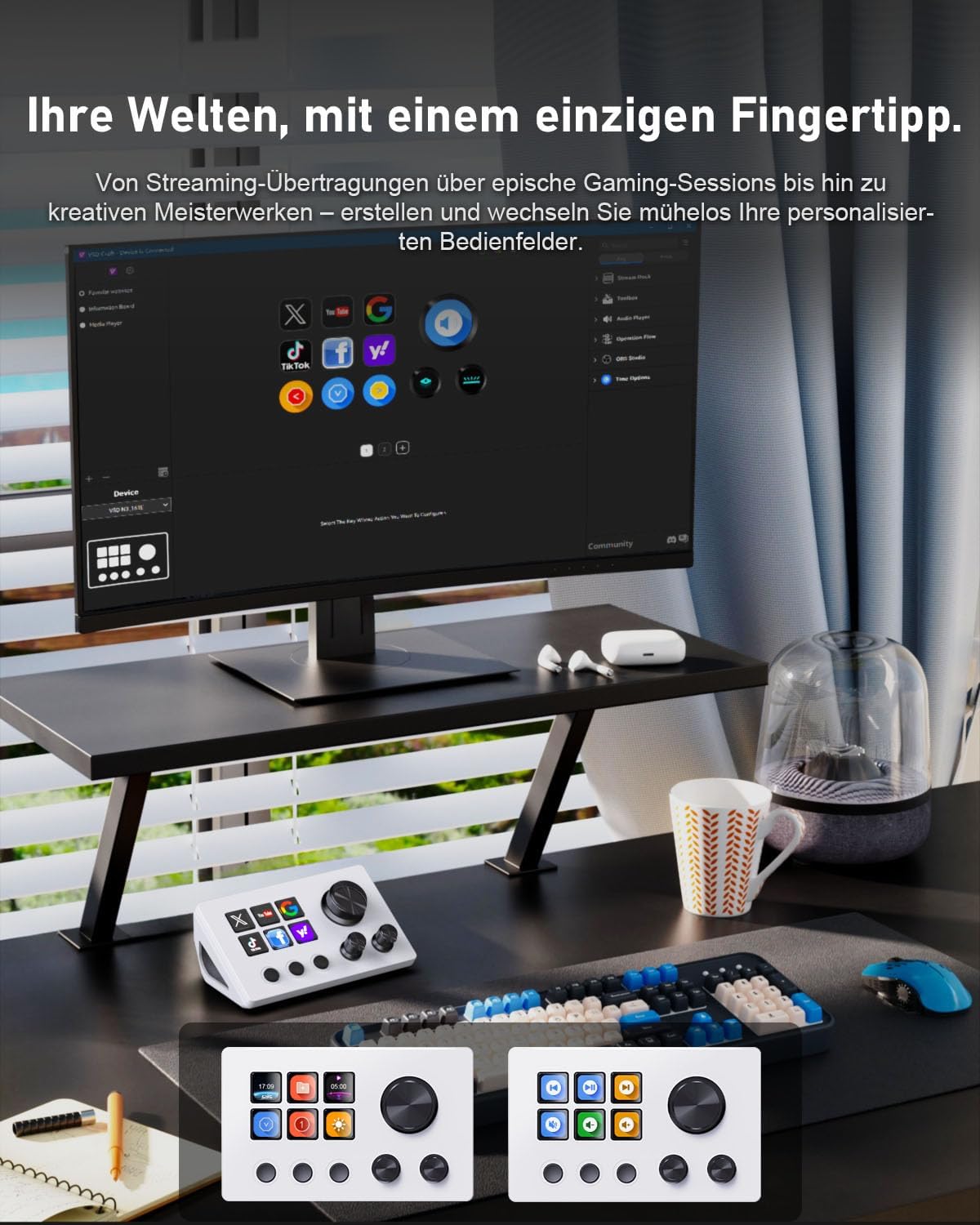 Detalle de Basicolor N3 Macro Keypad review: a compact command centre for streaming and content creation