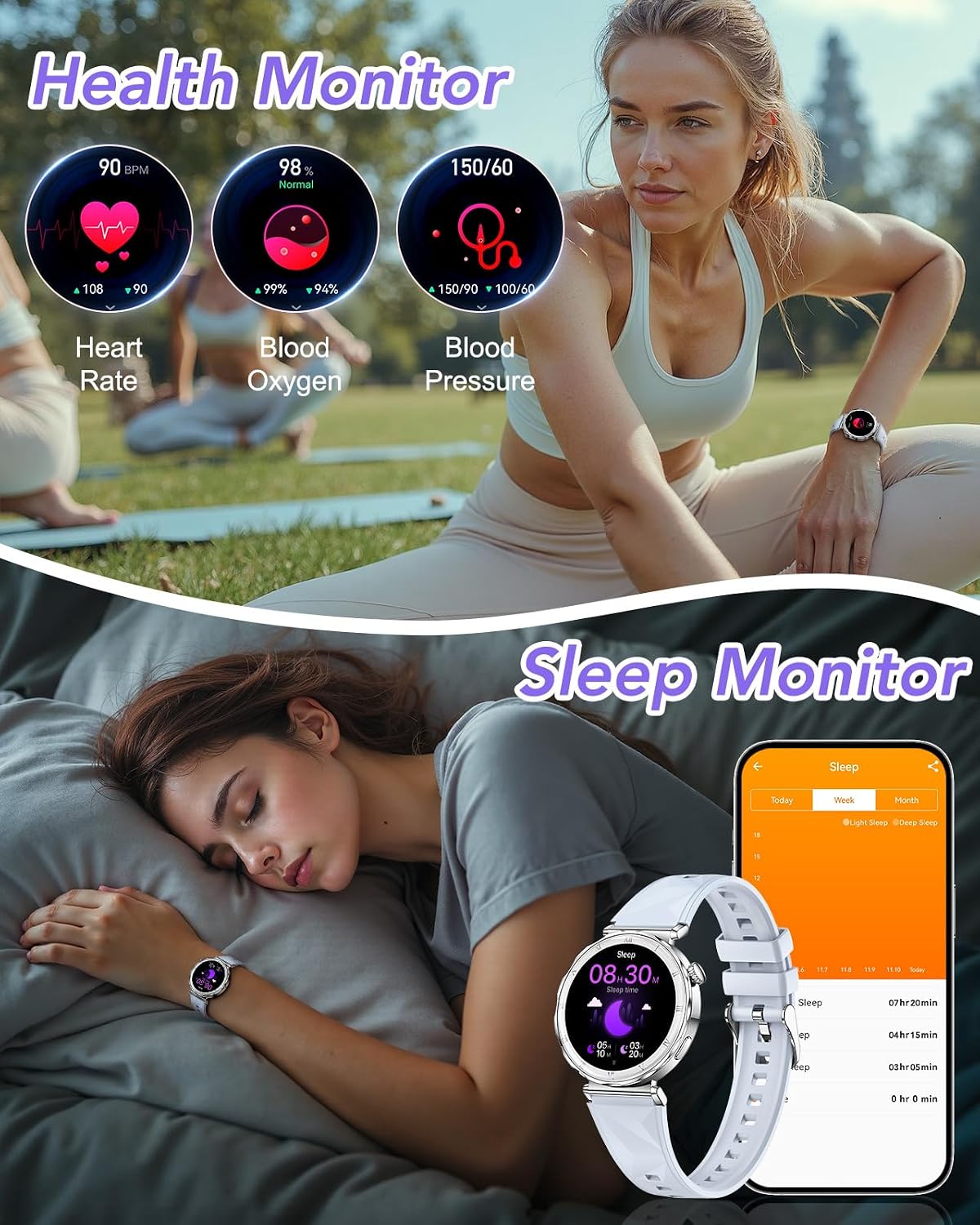 Thumbnail 4 de CIVO Smart Watches for Women Fitness 1.19-inch