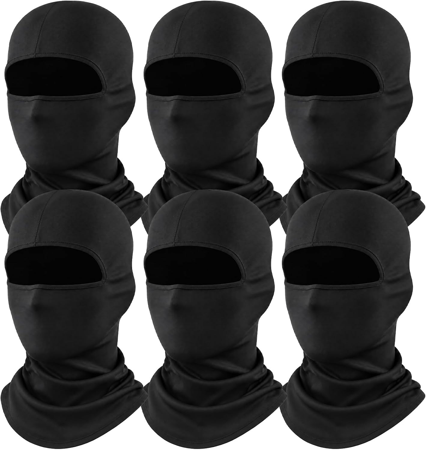 Detalle de YESLIFE 6-Pack Balaclava Ski Mask (Unisex) with UPF 50+ UV Protection for Skiing, Snowboarding & Riding, 6 Colors