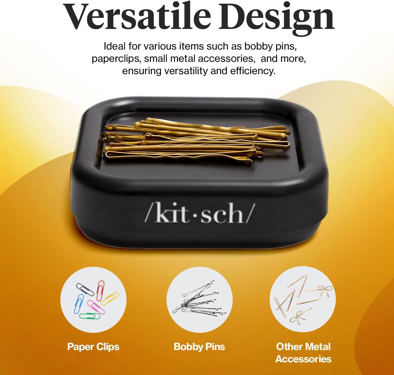 Thumbnail 3 de Kitsch Magnetic Bobby Pin Holder