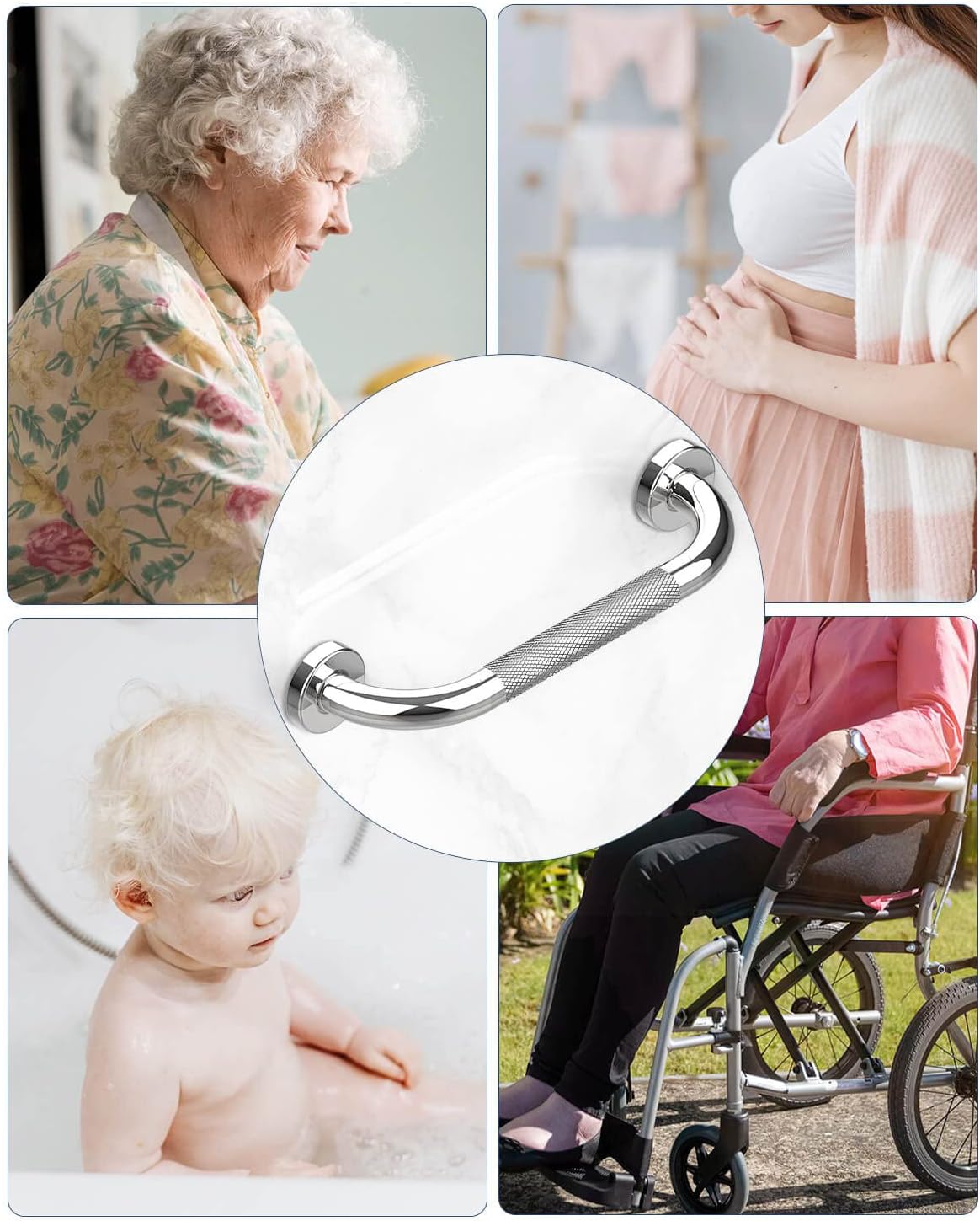 Thumbnail 2 de Howdah Haltegriff 30 cm für Dusche und Bad