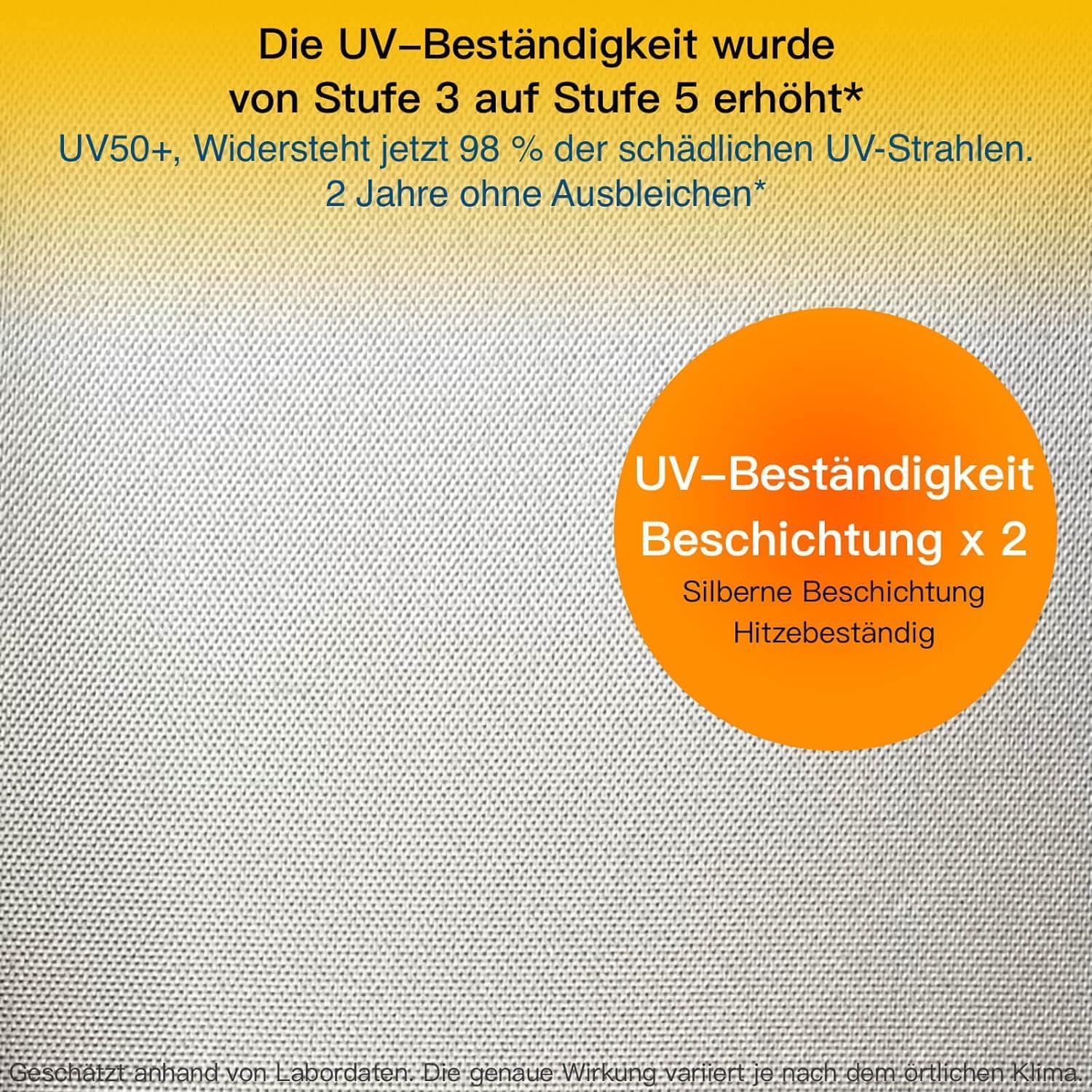 Detalle 1 de AWNIC E110-2D-2GE tuinstoelhoezen, set van 2, waterdicht, 68 x 68 x 110 cm