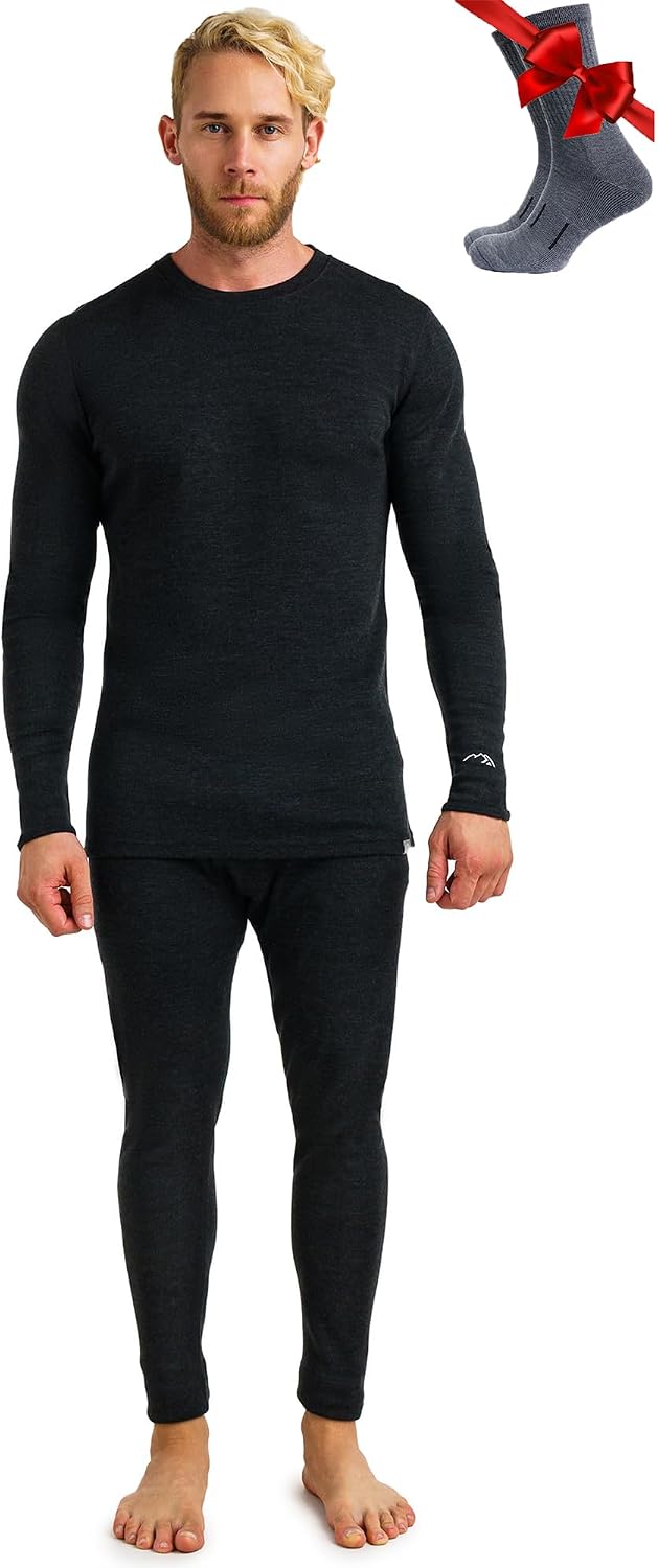 Thumbnail 6 de Merino.tech Merino Unterwäsche Set Herren 100% Merino + 1 Merinowollprodukte