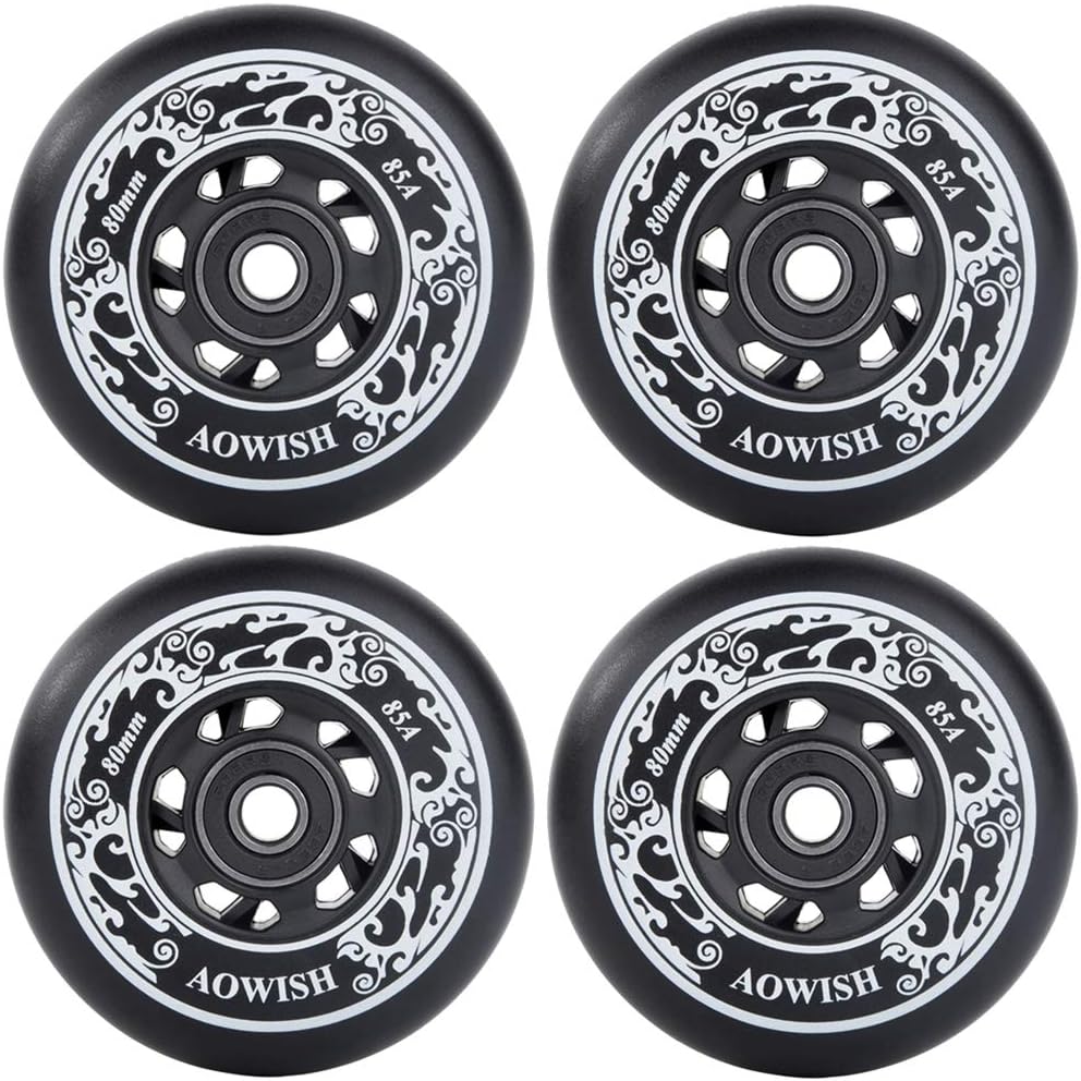 Detalle de AOWISH Inline Skate Wheels 85A