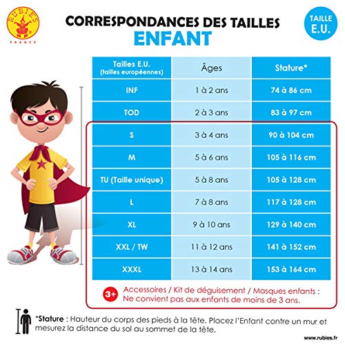 Detalle de RUBIE'S déguisement Batman taille unique 5-8 ans