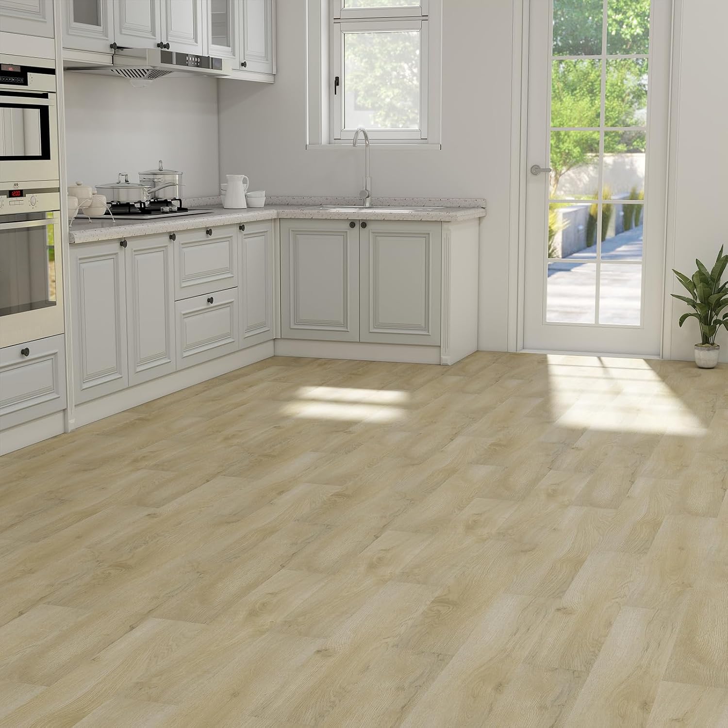 Detalle 2 de Mysflosy Self-Adhesive Vinyl Plank Flooring 36 Pack