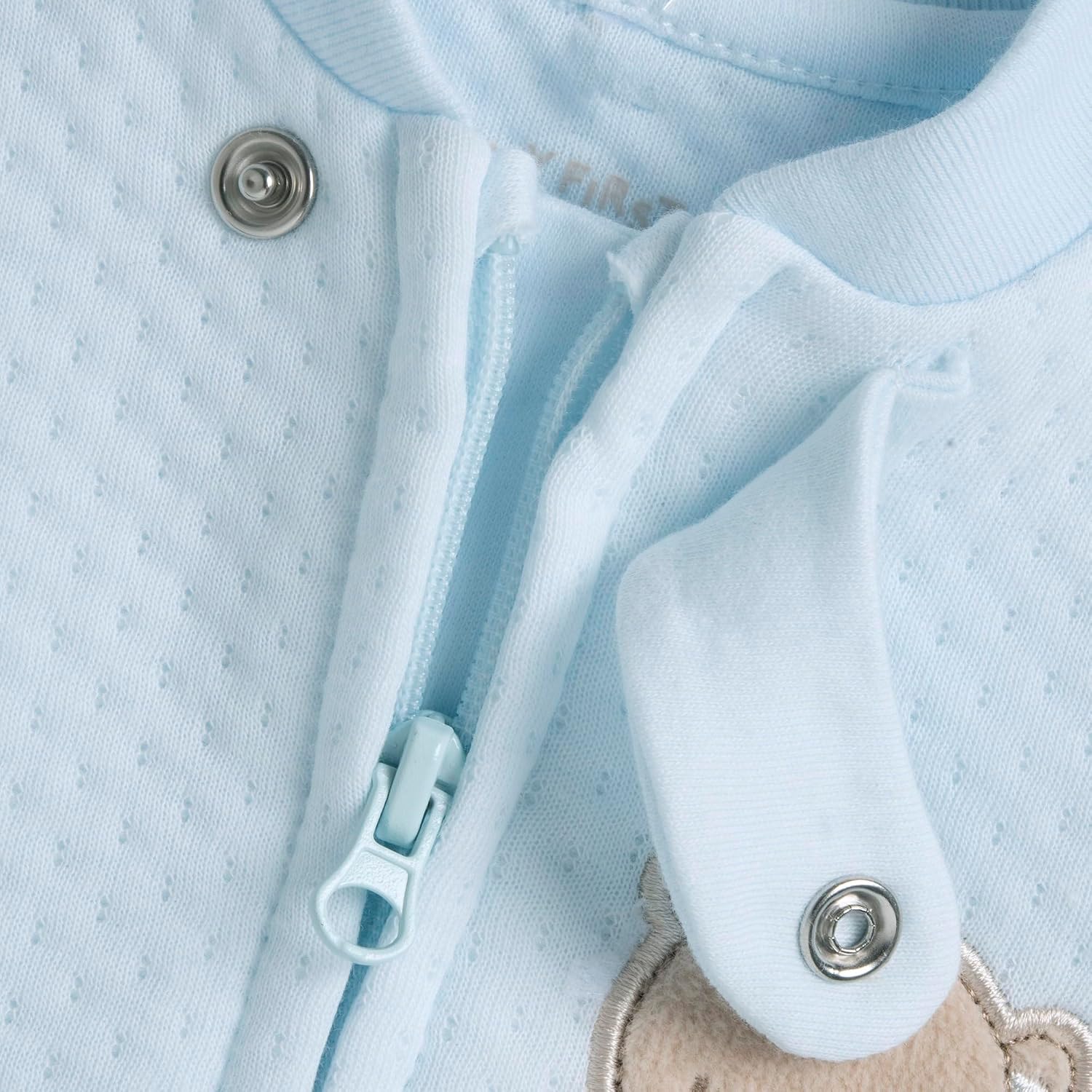 Detalle 2 de Chicco Unisex Baby Interlock-Strampler mit Reißverschluss