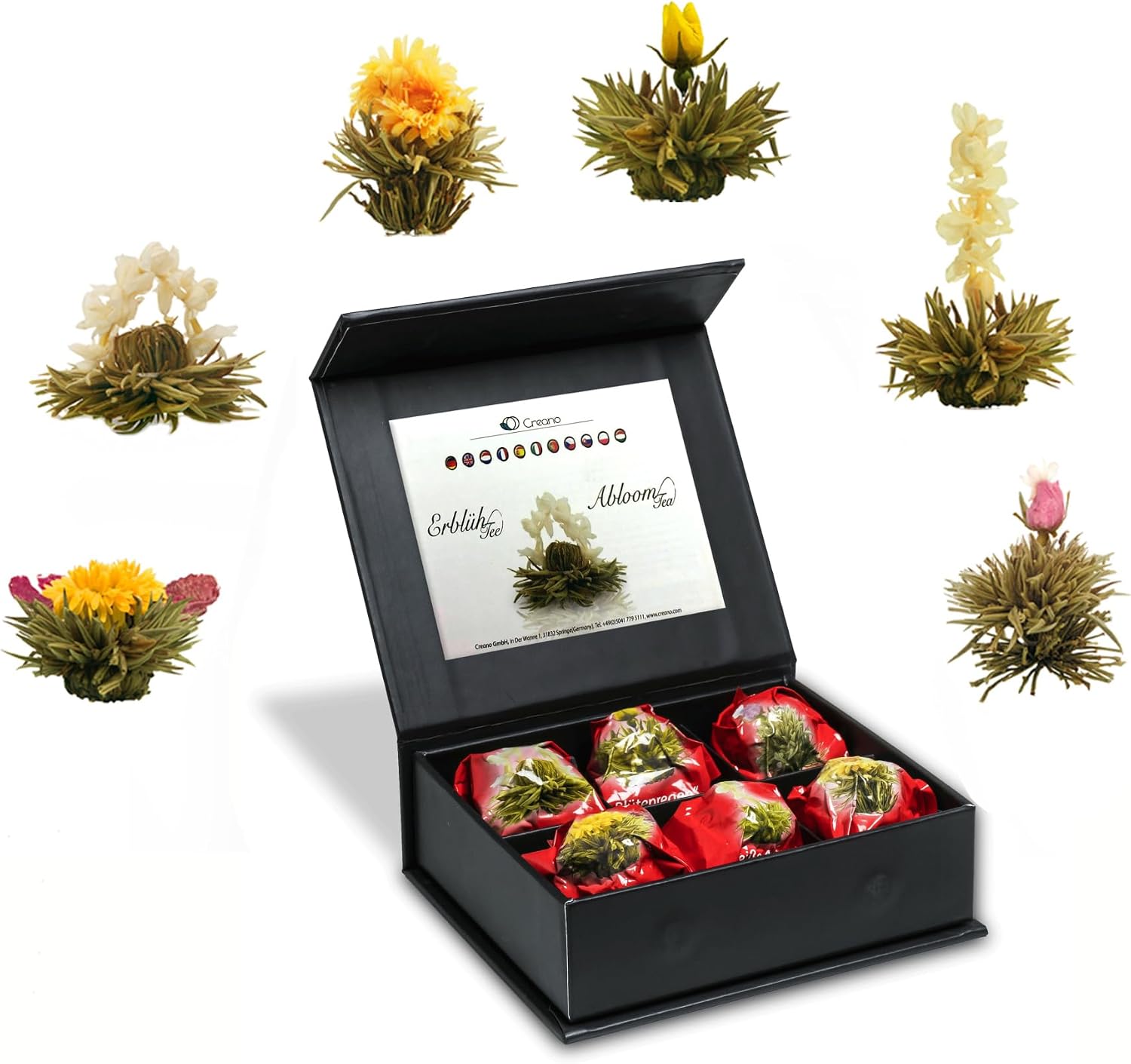 Detalle de Creano Fiori di Tè bianco 39g