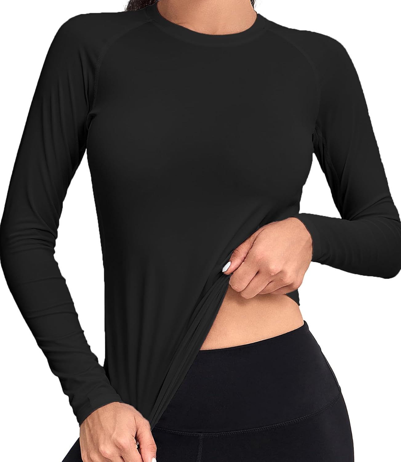 Thumbnail 5 de TELALEO Women's Thermal Shirts 4-Pack, Fleece-Lined Long-Sleeve Compression Tops