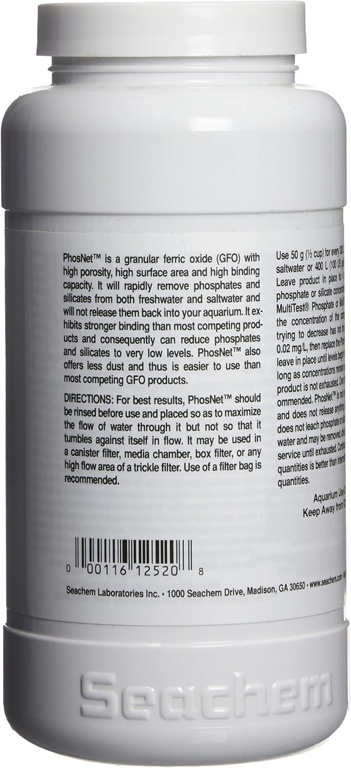 Detalle de Seachem フォスネット 淡水・海水用 250g