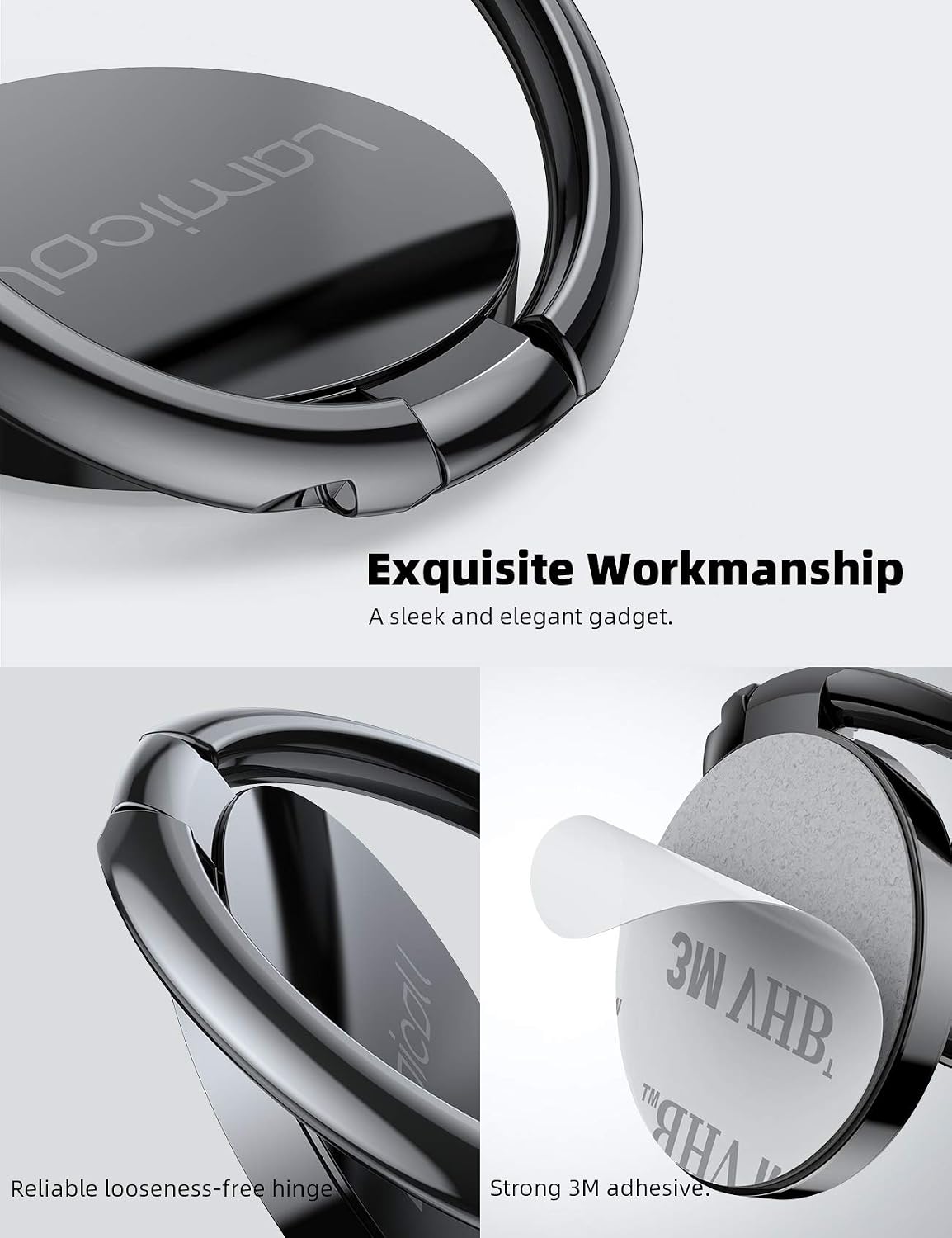 Thumbnail 5 de Lamicall Phone Ring Holder 360° adjustable grip
