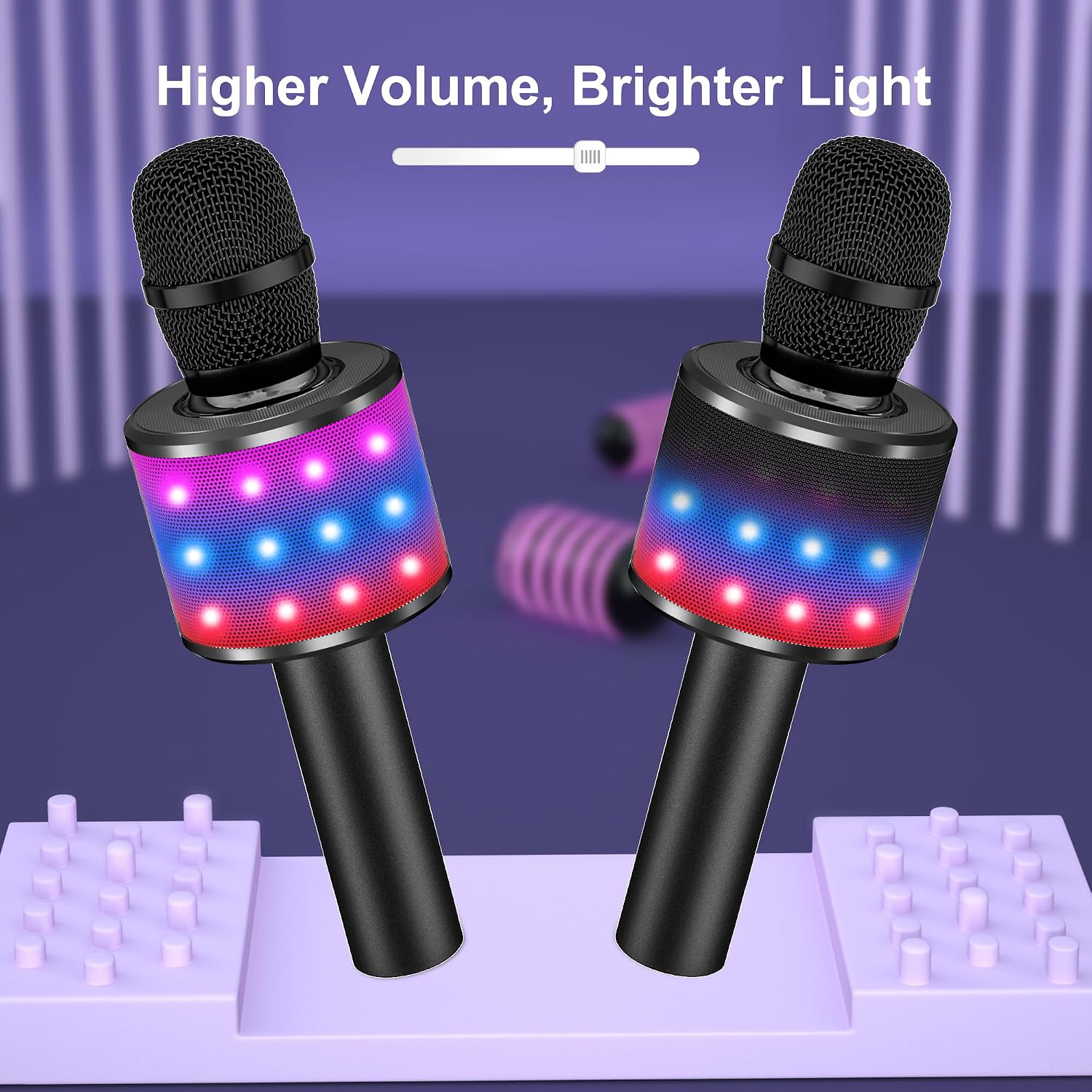 Thumbnail 4 de BONAOK Q78 Karaoke Microphone: 4-in-1 Fun for Kids and Adults