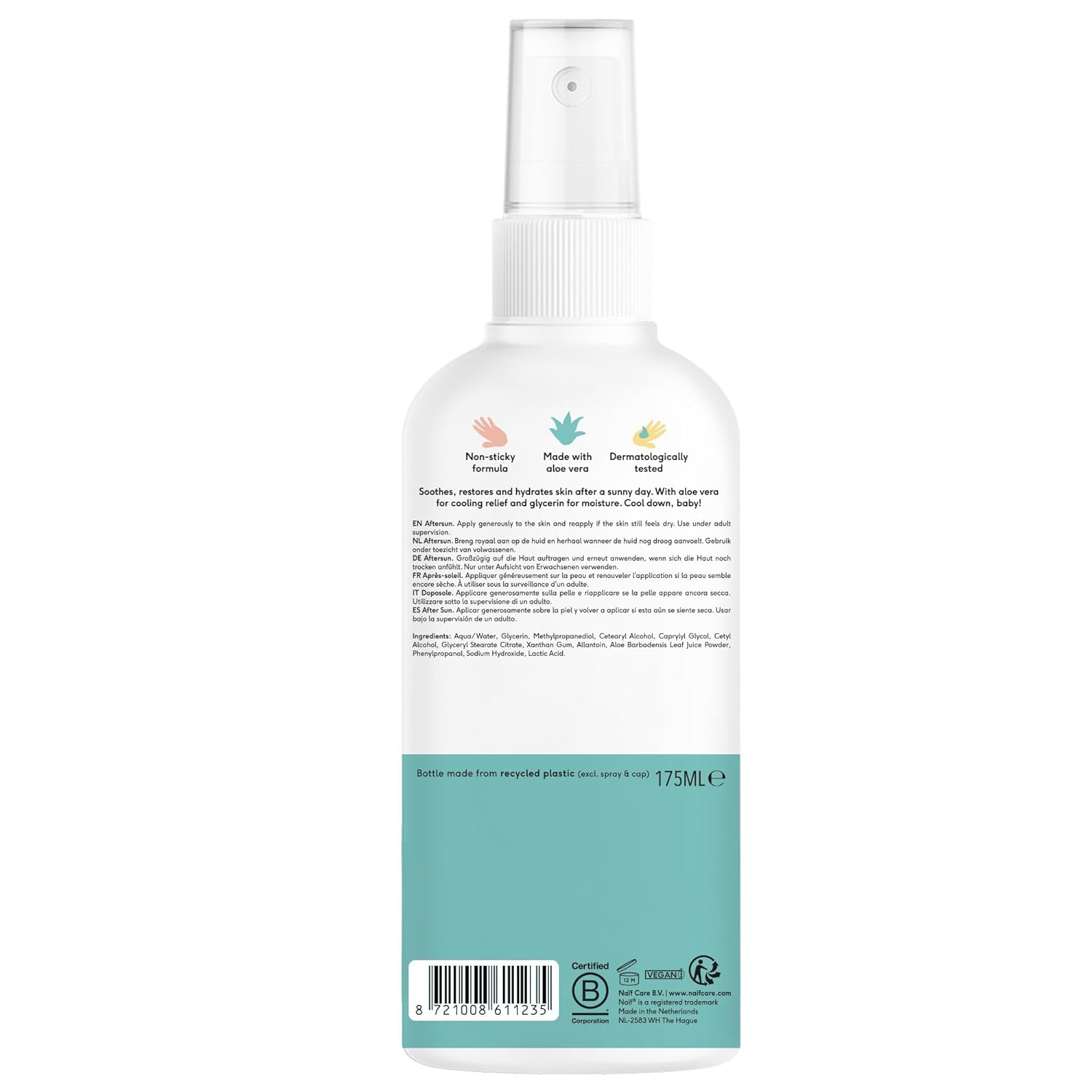 Thumbnail 1 de Naïf Kühlendes Aftersun-Spray für Baby & Kind – 175 ml, 0% Parfüm, dermatologisch getestet