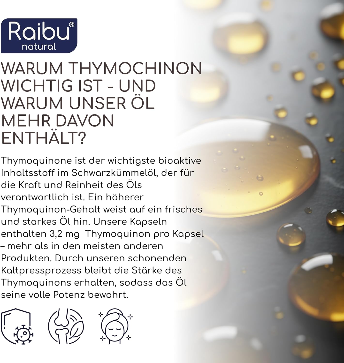 Thumbnail 3 de Schwarzkümmelöl Kapseln 1000 mg 180 Softgels