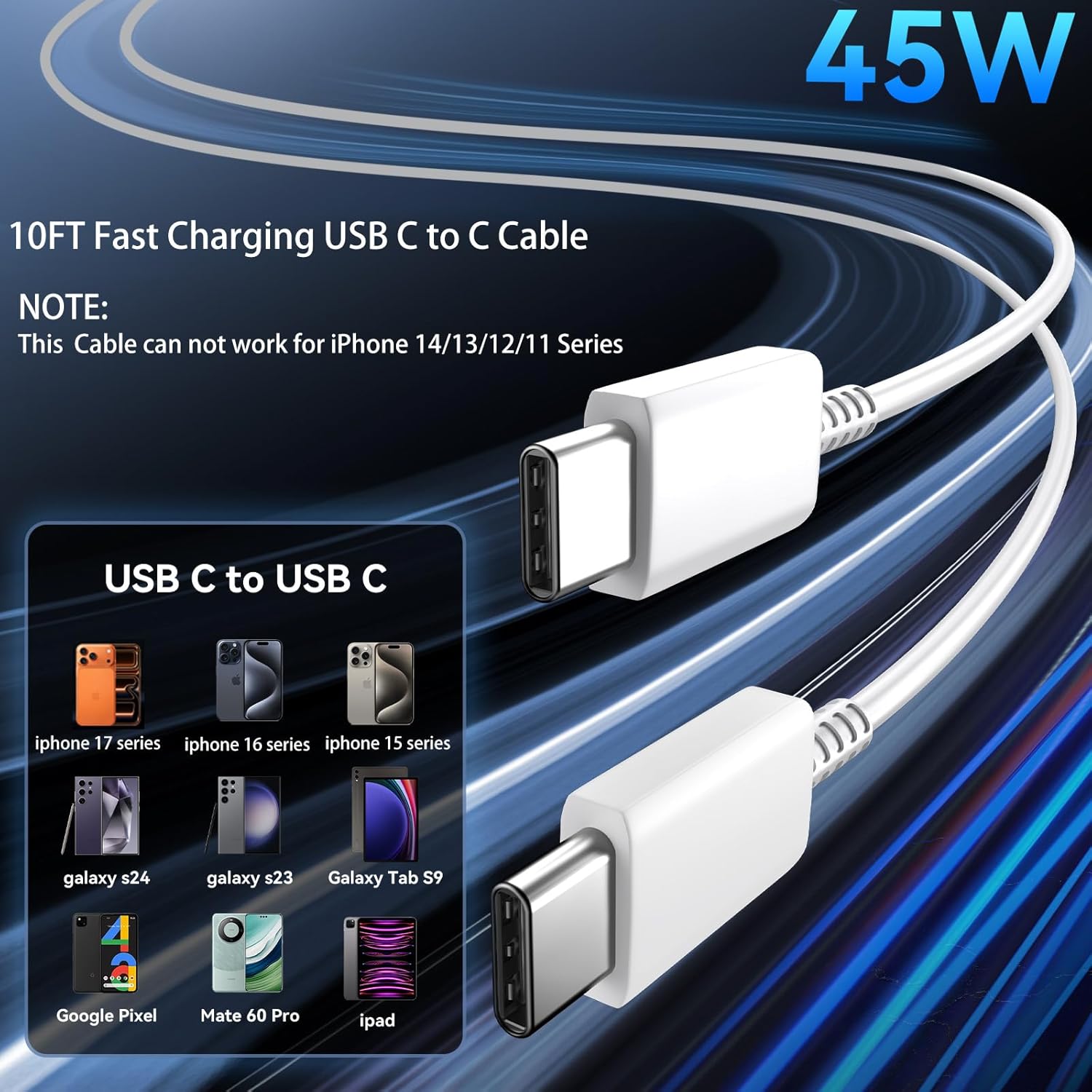 Detalle 1 de iPhone 45W Fast Charging Charger