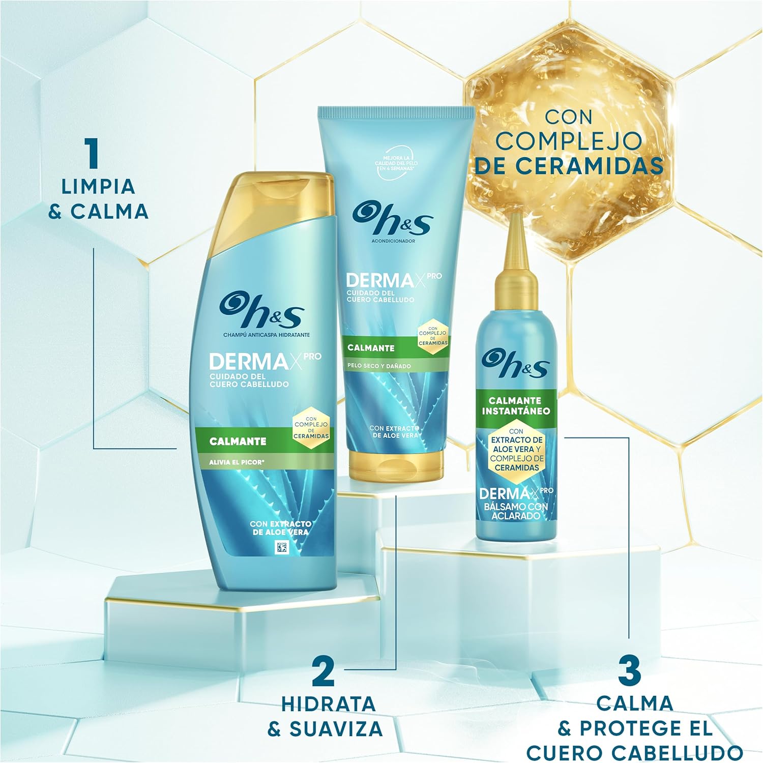 Thumbnail 6 de H&S DermaXPro Calmante Champú anticaspa 300 ml