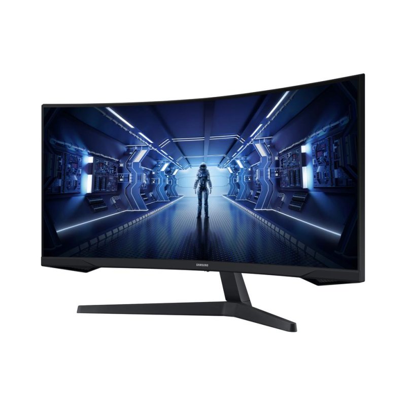 Detalle 2 de Monitor Samsung G Series C34G55TWWU 34" UltraWide QHD 165 Hz, VA curvo 1000R