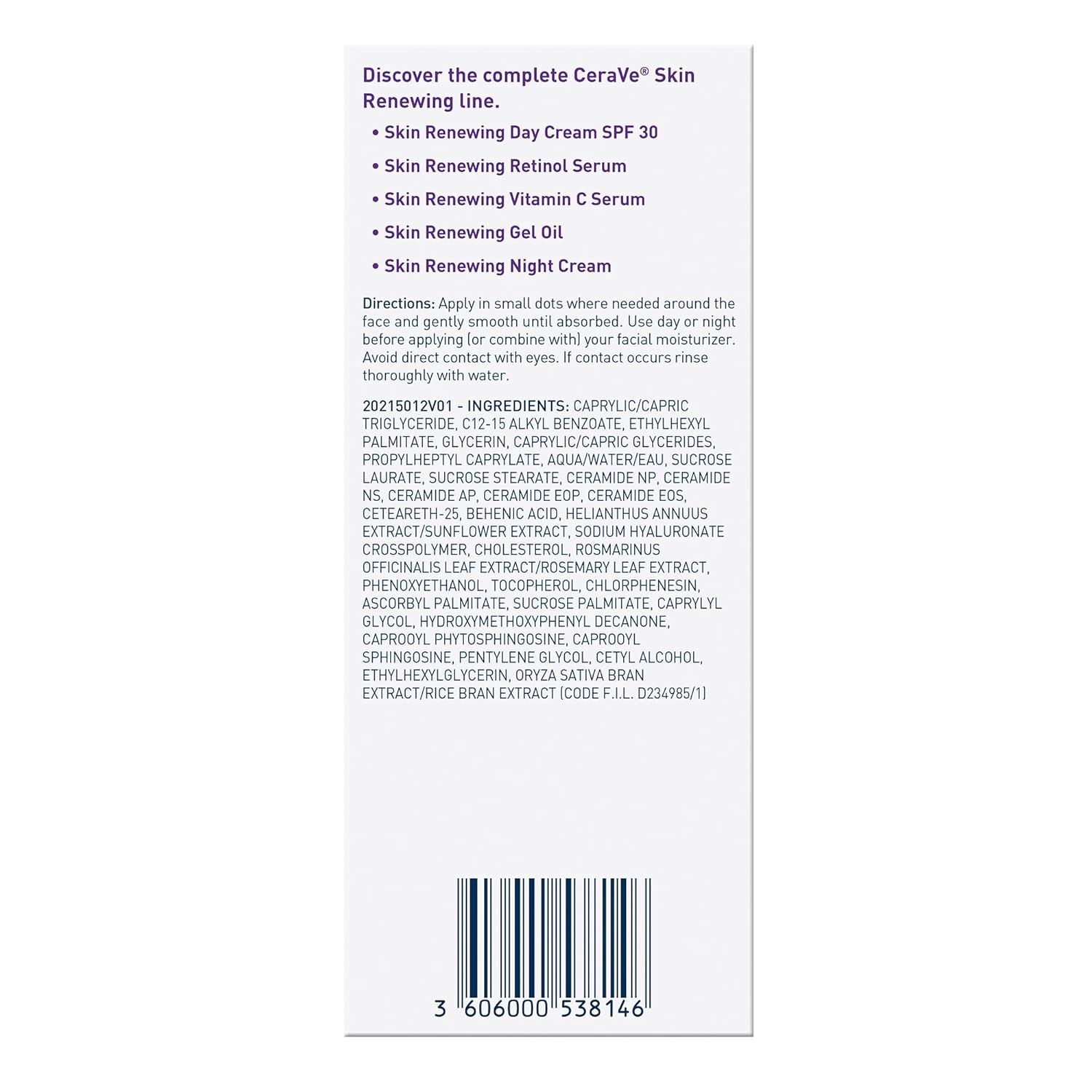 Thumbnail 5 de CeraVe Skin Renewing Gel Oil (Daily Hydrating Serum) with CeraPlex & Hyaluronic Acid, 1 oz