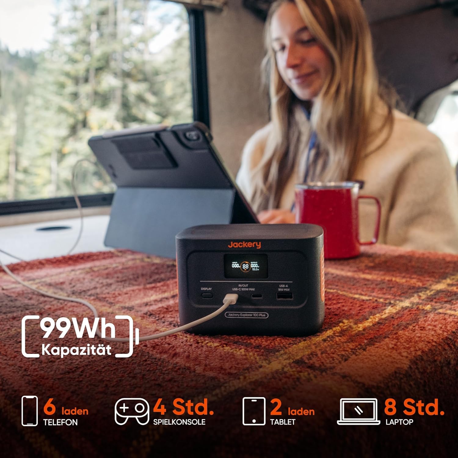 Thumbnail 3 de Jackery Explorer 100 Plus 99Wh Powerstation