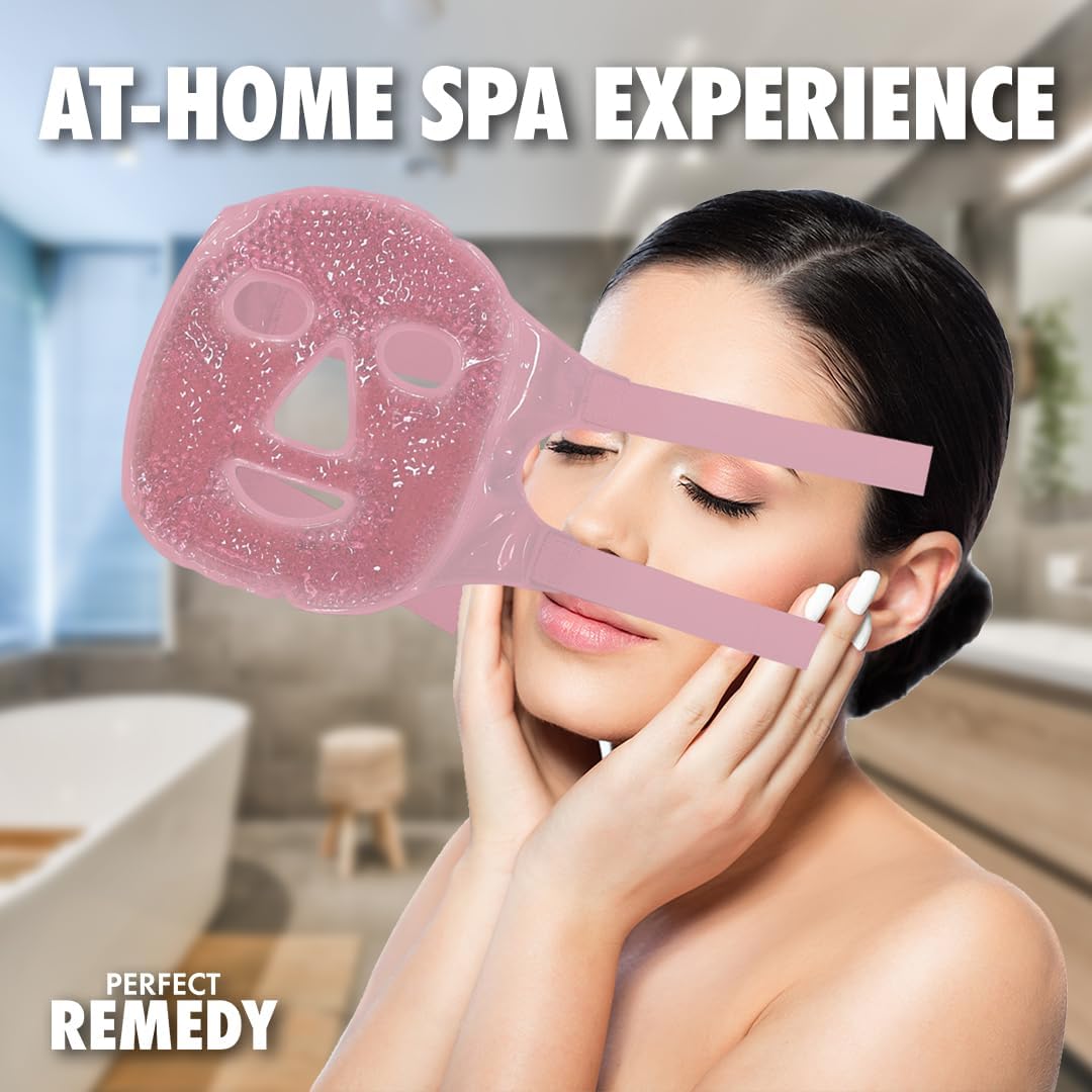 Thumbnail 4 de Perfect Remedy Face Ice Pack: Reusable Hot & Cold Gel Mask for Facial Relief