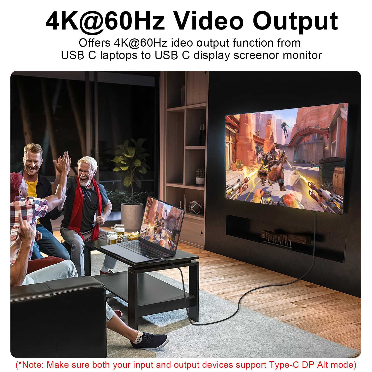 Thumbnail 3 de CAKOBLE USB‑C Verlängerungskabel 3 m – USB‑C 3.2 (10 Gbit/s, 100 W, 4K@60 Hz) mit PD 3.0