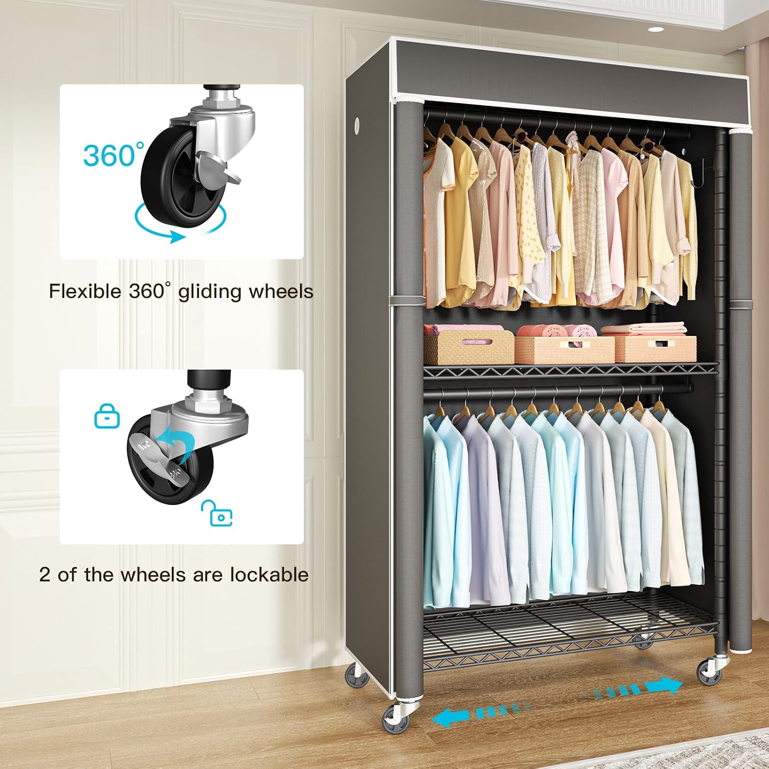 Thumbnail 3 de FUTASSI P1C clothing rack 450 lb