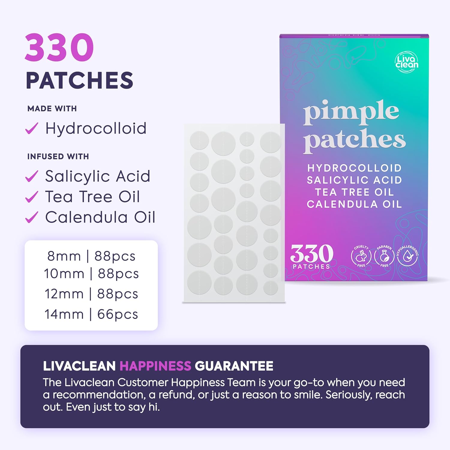 Thumbnail 1 de LivaClean 330 CT Pimple Patches ⚙