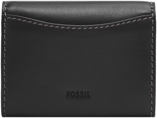 Thumbnail 2 de Fossil Lennox Leather Bifold Clutch Wallet pour femmes : portefeuille en cuir à rabat