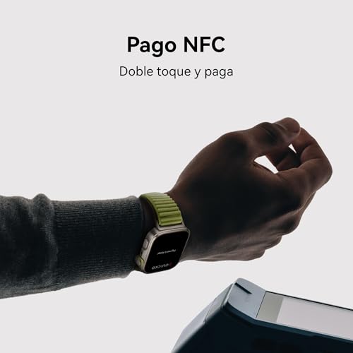 Detalle 1 de HUAWEI Watch FIT 4 Pro Smartwatch, zafiro y titanio, 3.000 nits