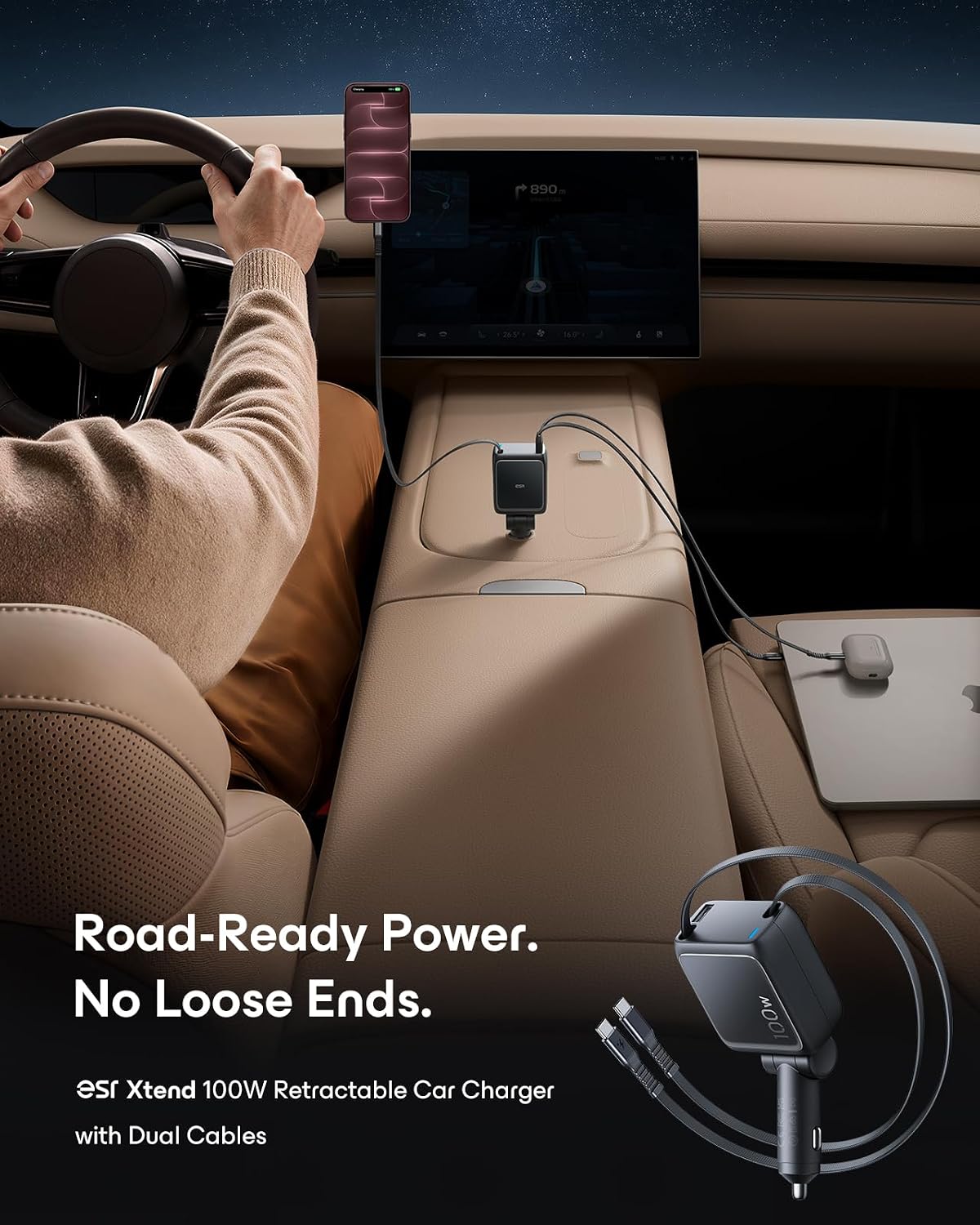 Detalle 2 de ESR Car Charger, 100W