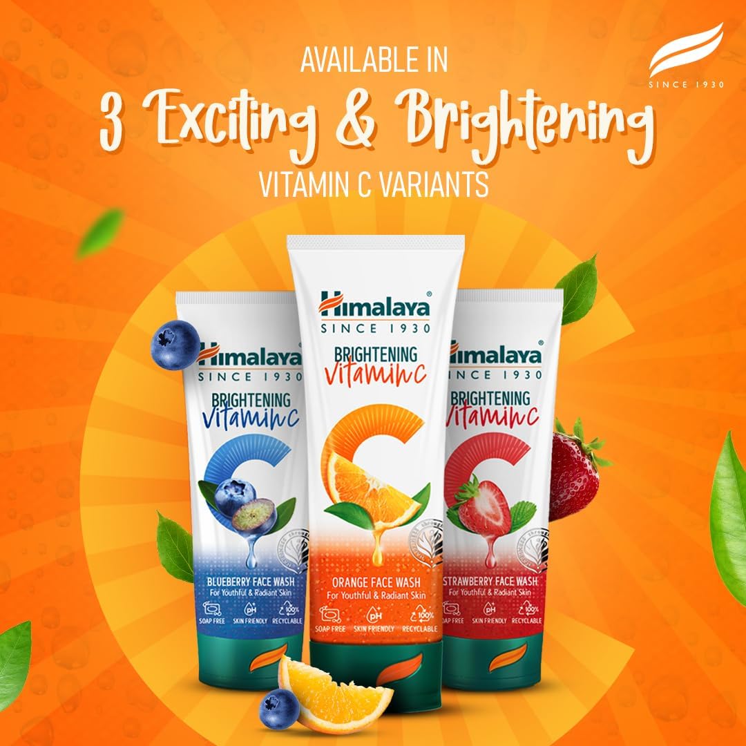 Thumbnail 6 de Himalaya Lavaggio Viso Luminoso alla Vitamina C Arancia – Detergente Viso Luminoso, 100 ml