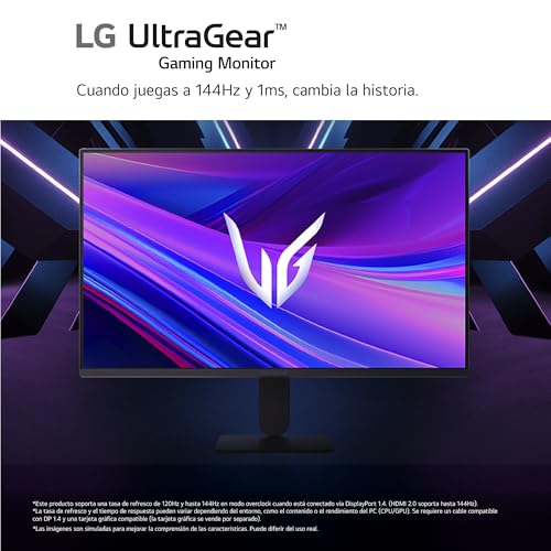 Thumbnail 12 de LG 24G411A-B: Monitor Gaming Ultragear de 23,8" con IPS, 144 Hz y ajuste de altura