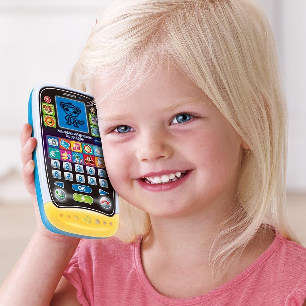 Thumbnail 4 de VTech Smartphone P'tit Genius Magic Light – Téléphone jouet lumineux et éducatif pour enfants de 2 à 6 ans