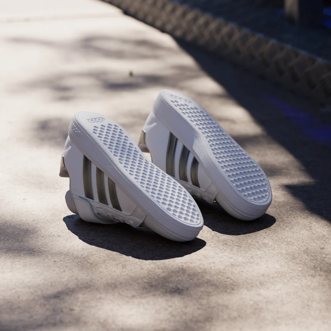 Detalle de Adidas Grand Court 2.0 Niños blanco